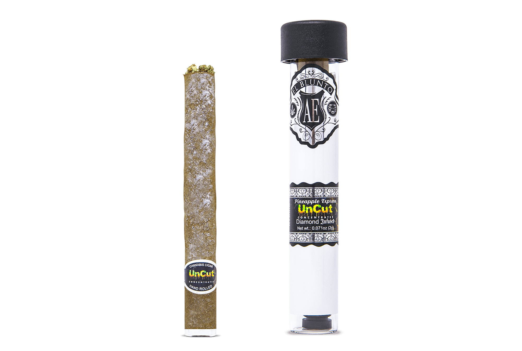 El Blunto x Uncut - Pineapple Express - 2G Cannagar - Diamond Infused - image 1