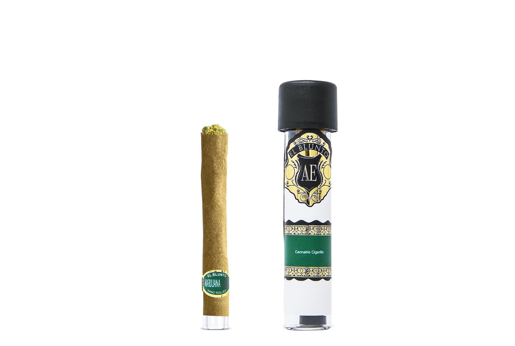 El Bluntito - Green - .75G Cigarillo [Mini Blunt] - image 1
