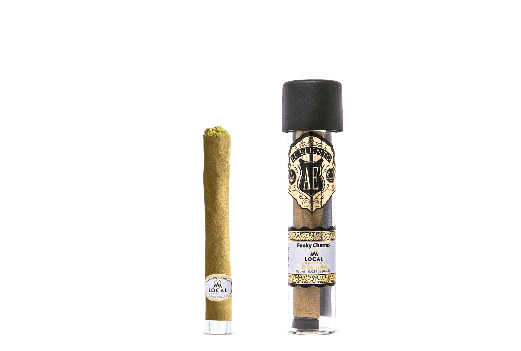 El Bluntito x Local - Funky Charms - .75G Cigarillo [Mini Blunt] - image 1