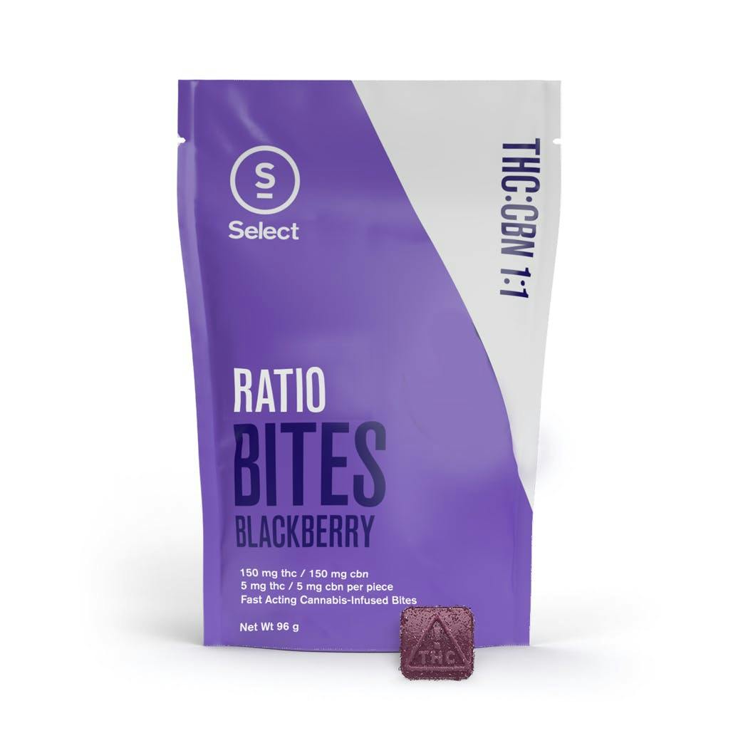 Blackberry Snooze Bites 1:1 THC:CBN 30pk (150mg:150mg) - image 1