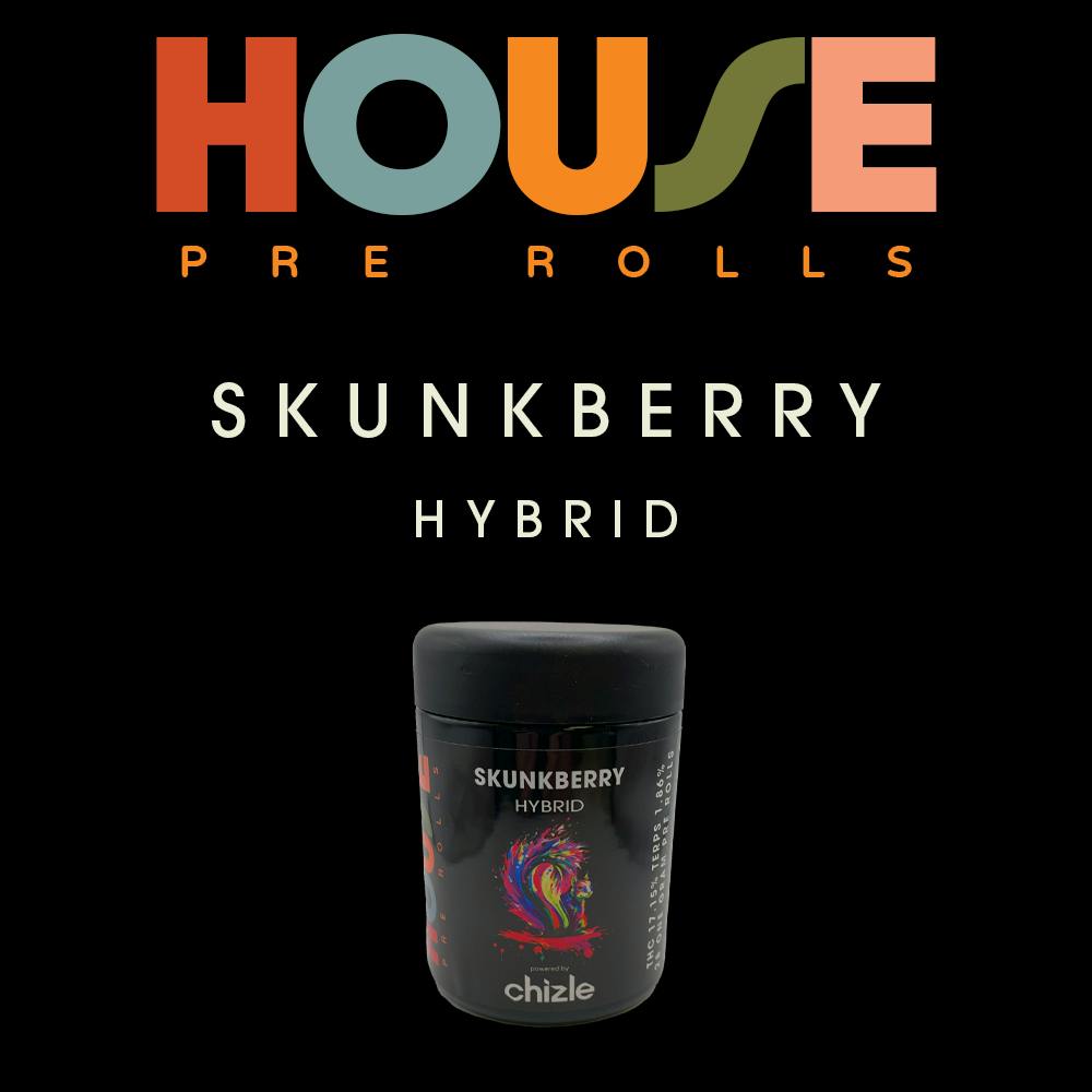 House - Skunkberry 28g Preroll OZ Pack - image 1