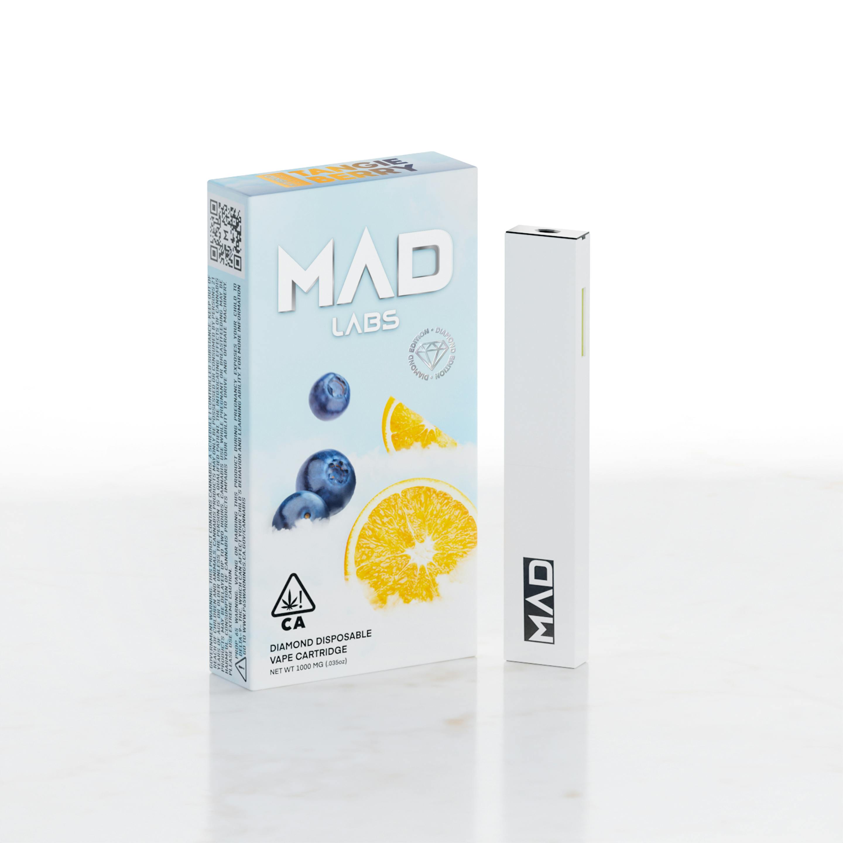 Mad Labs - Tangie Berry - Disposable Diamond Edition 1G - image 1