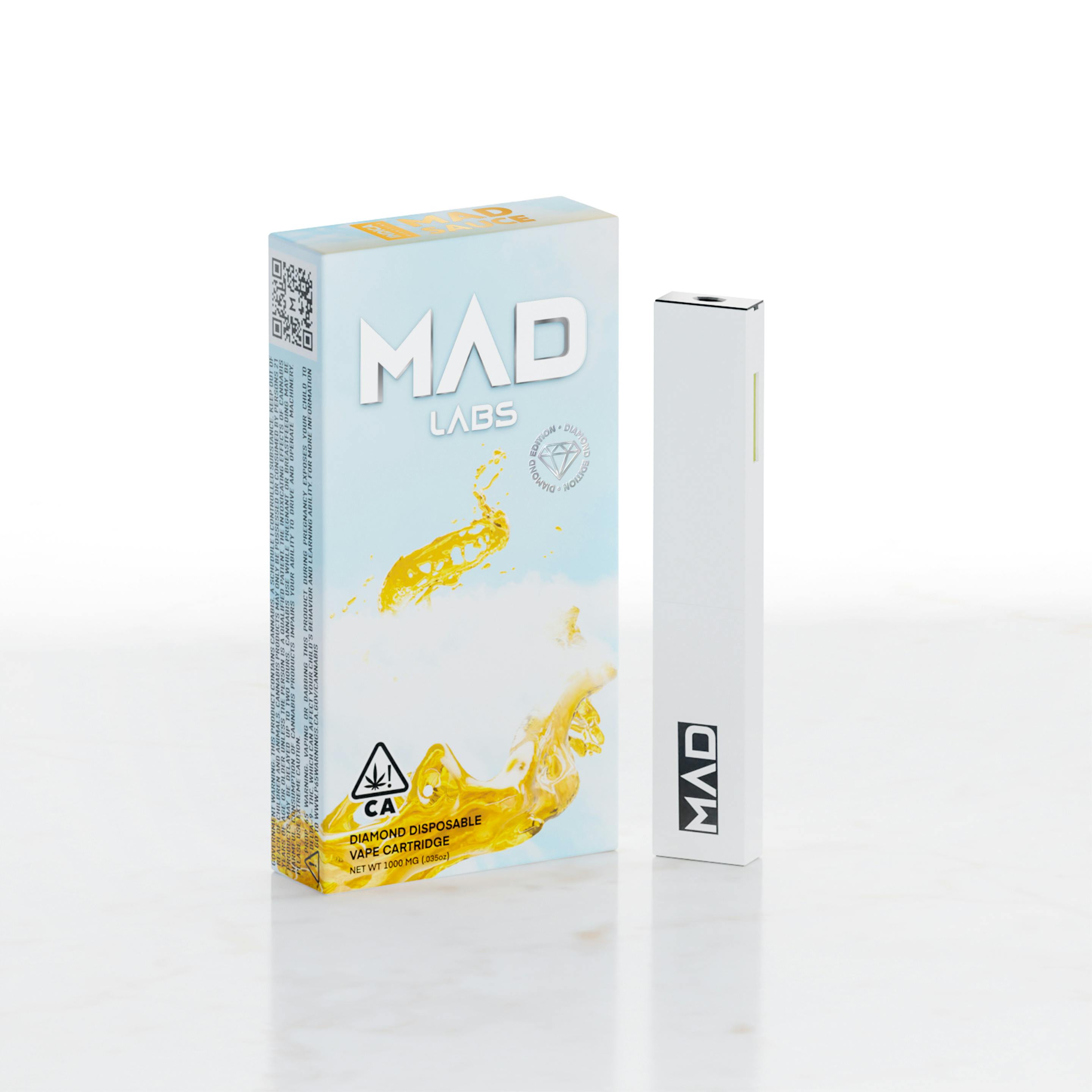 Mad Labs - Mad Sauce - Disposable Diamond Edition 1G - image 1