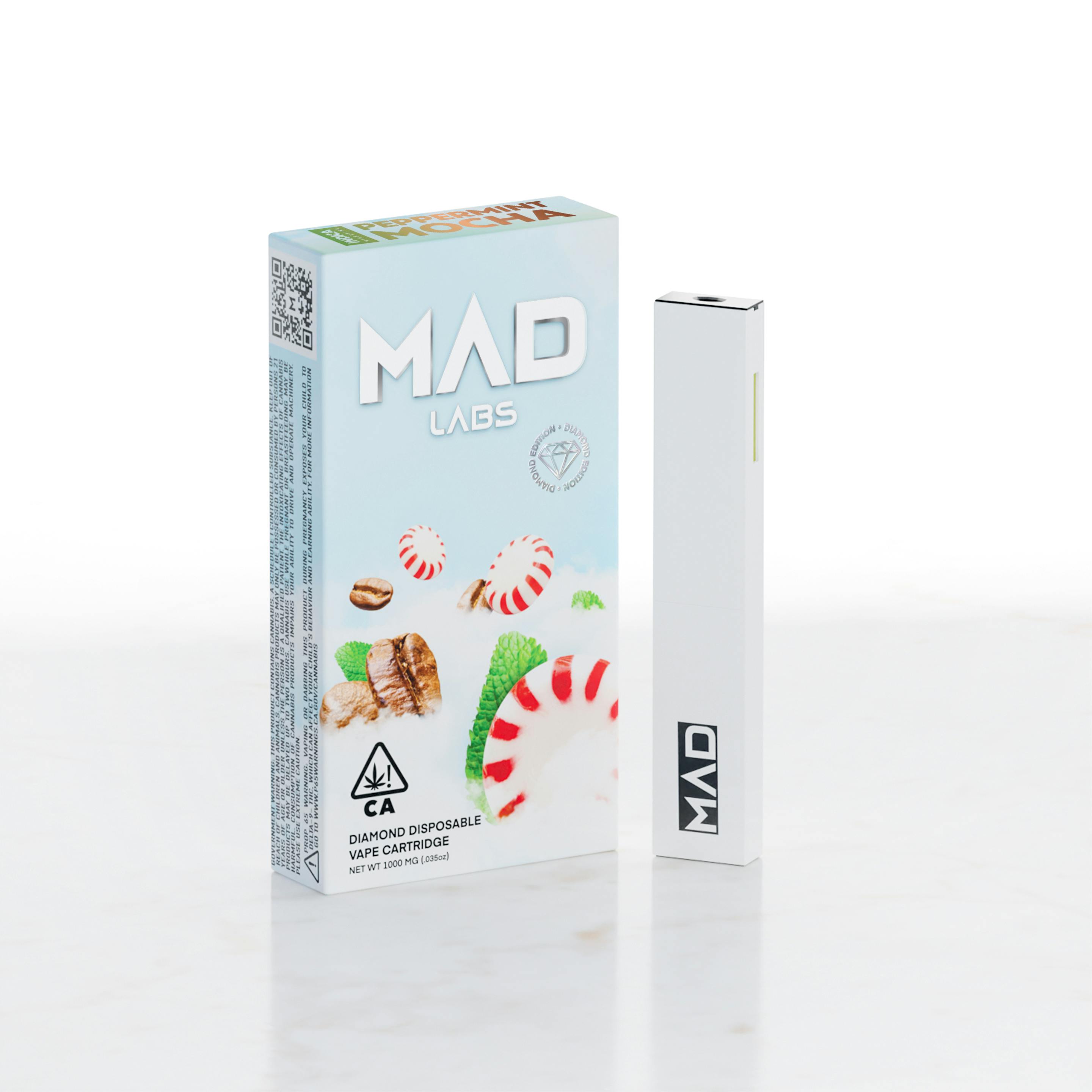Mad Labs - Peppermint Mocha - Disposable Diamond Edition 1G - image 1