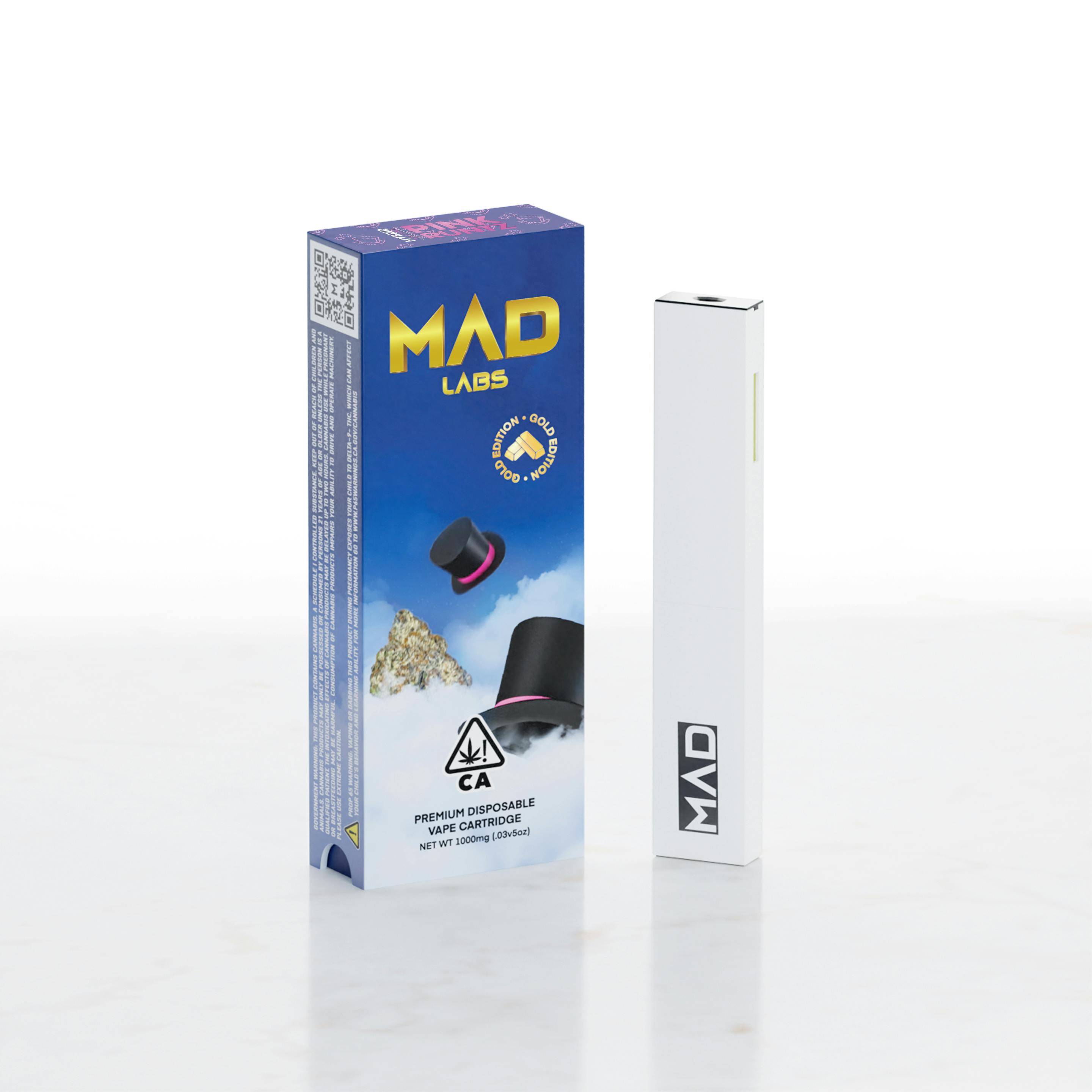 Mad Labs - Pink Runtz - Disposable Gold Edition 1G - image 1