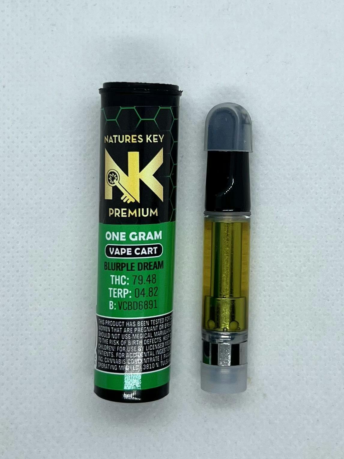Blurple Dream 1g Vape Cart - image 1
