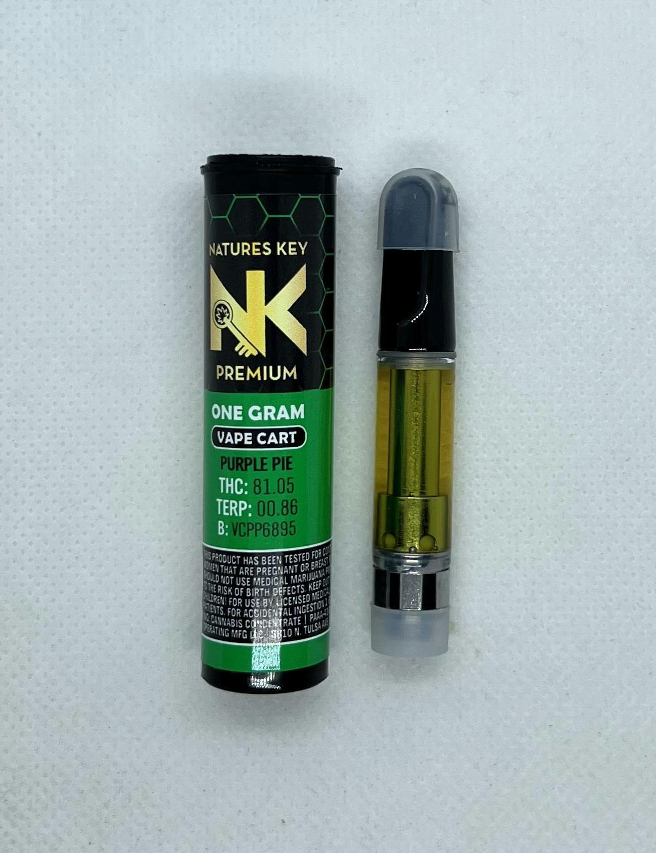 Purple Pie 1g Vape Cart - image 1