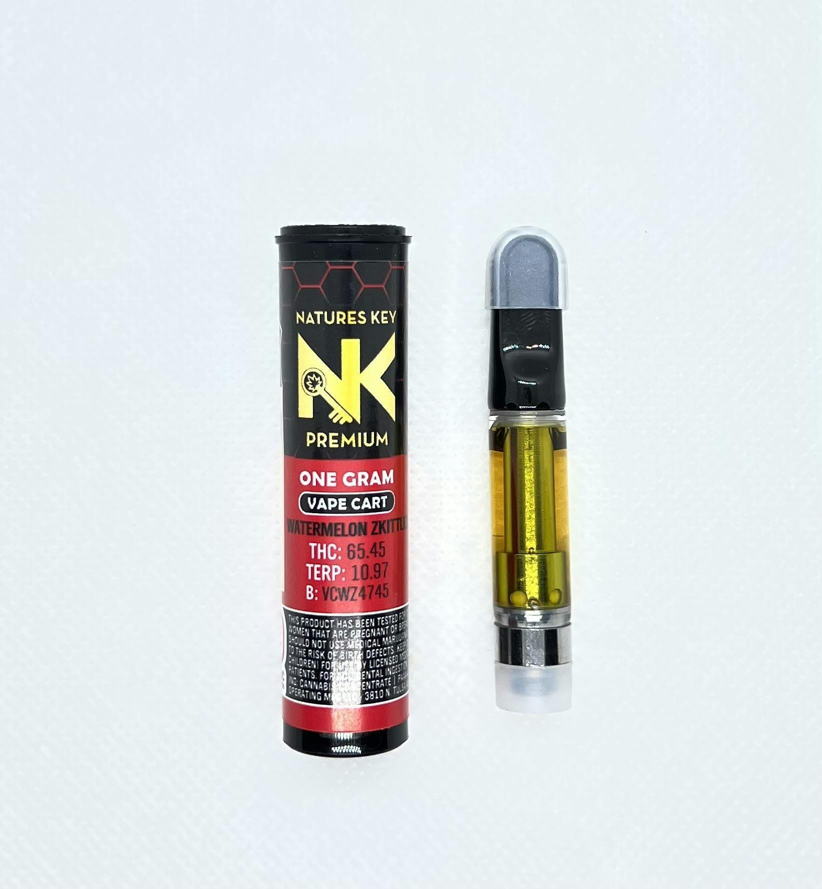 Watermelon Zkittles 1g Vape Cart - image 1