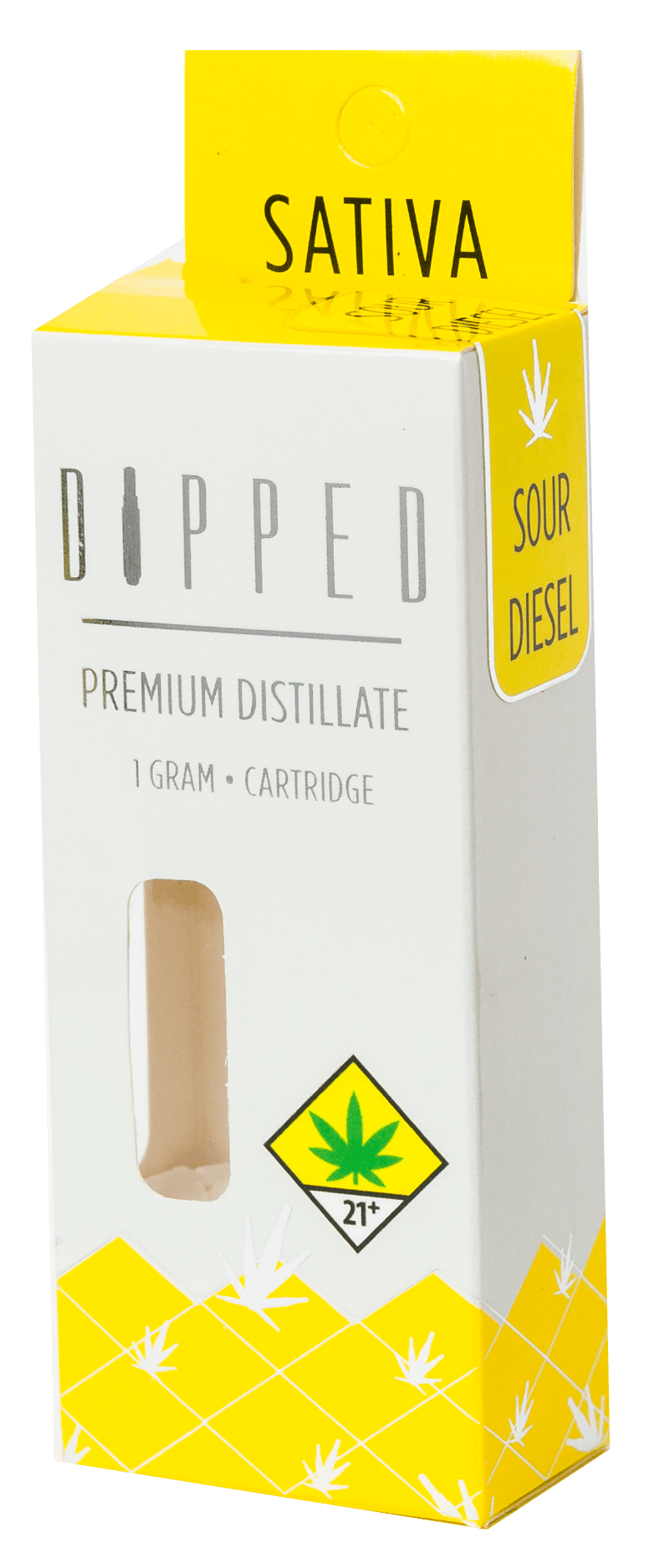 DIPPED Distillate Cartridge- Sour Diesel - image 1