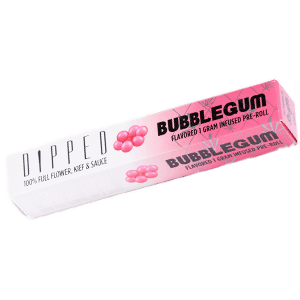 DIPPED Flavored Infused Pre-Roll 1G Bubblegum - image 1