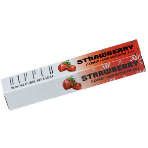 DIPPED Flavored Infused Pre-Roll 1G Strawberry - image 1
