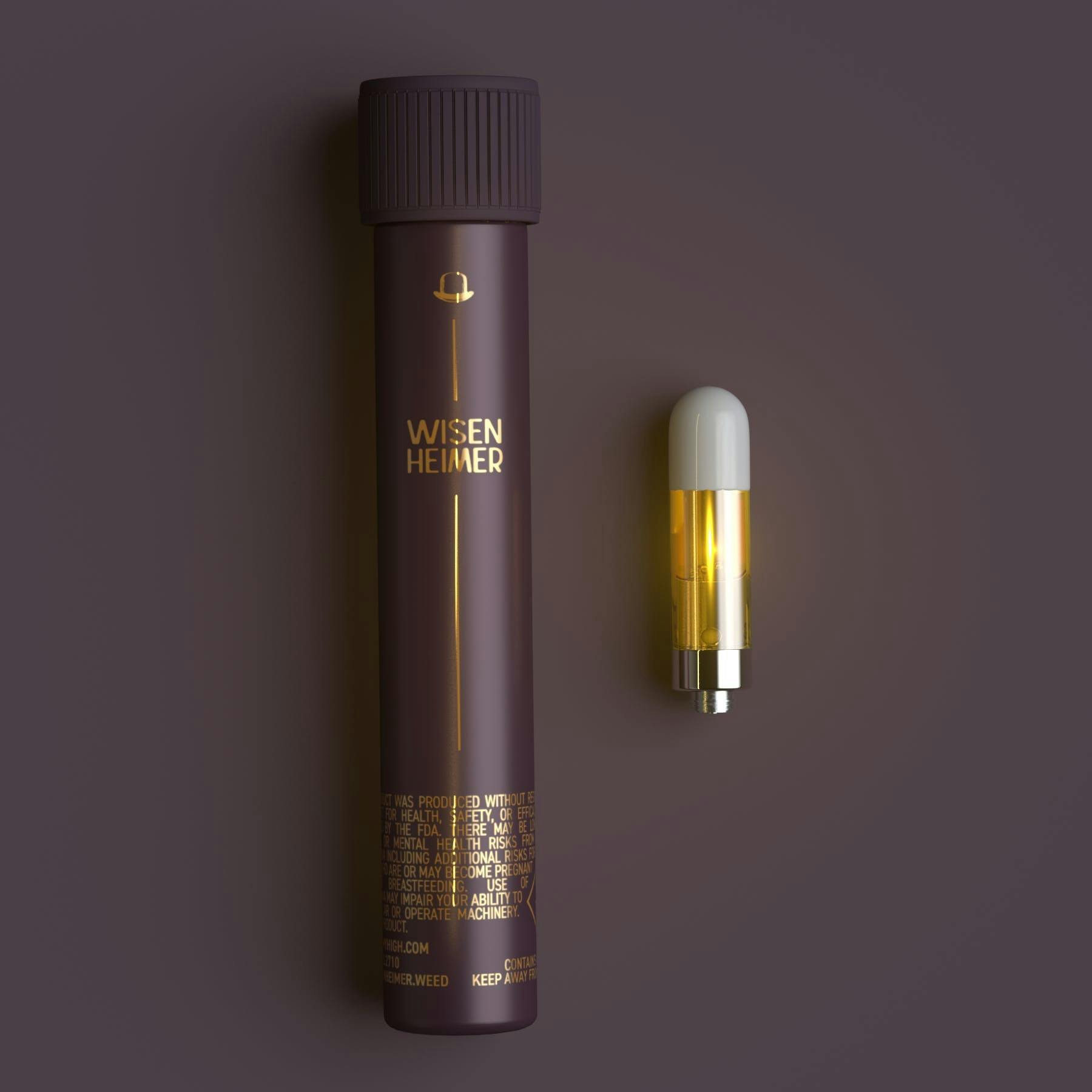 Wisenheimer Live Rosin Cartridge (500mg) - Solar Flare - image 1
