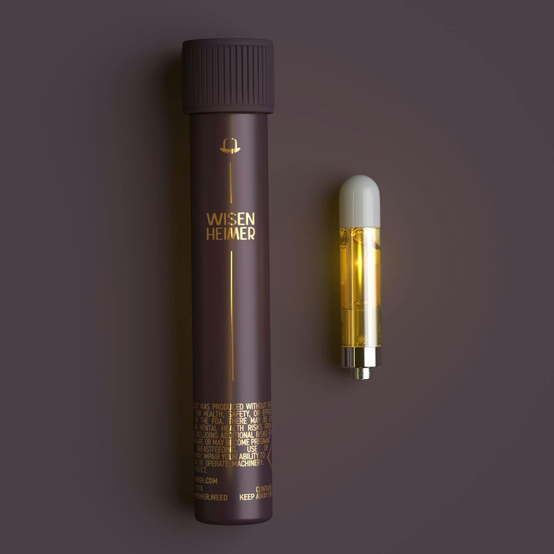 Wisenheimer Live Rosin Cartridge (1000mg) - Moonshine - image 1