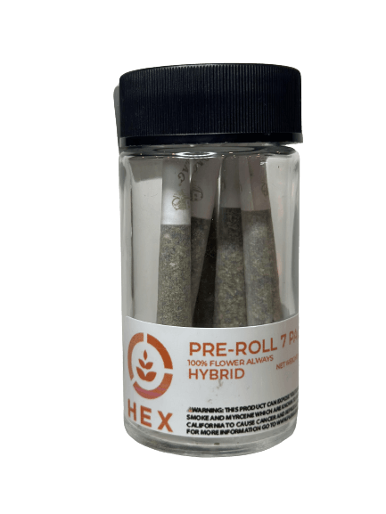 HEX | Lemon Cherry Gelato Pre-Rolls 7 Pack | 4.9G - image 1