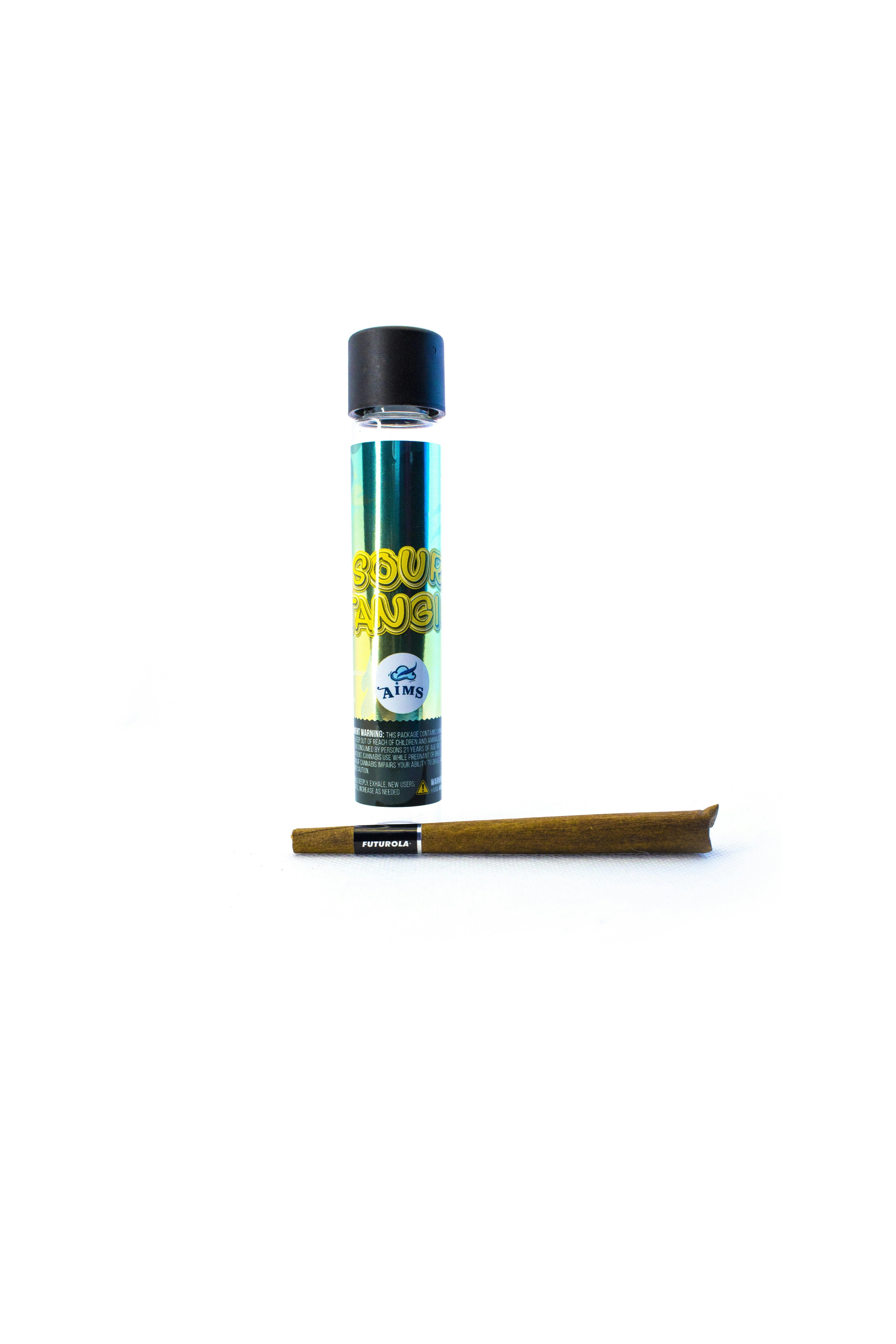 AIMS - Sour Tangie Blunt 1 Gram thumbnail 2