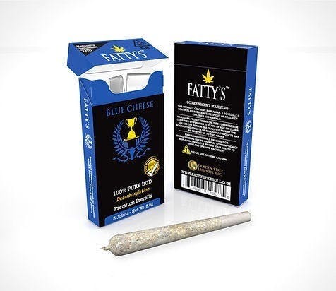Blue Cheese - Fatty's Pre-Rolls 3pk (3g total) - image 1