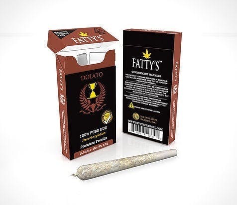 Dolato - Fatty's Pre-Rolls 3pk (3g total) - image 1