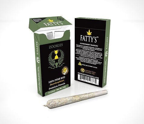 Zookies - Fatty's Pre-Rolls 3pk (3g total) - image 1
