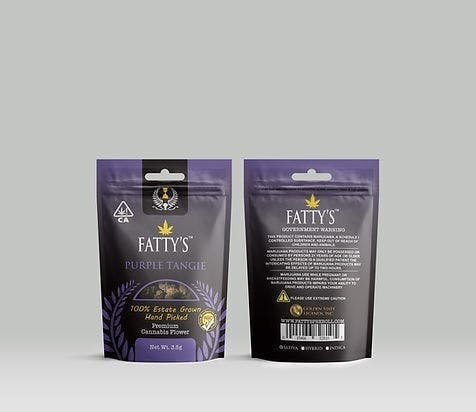 Purple Tangie - 3.5g Fatty's Flower - image 1