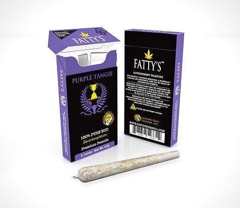 Purple Tangie - Fatty's Pre-Rolls 3pk (3g total) - image 1