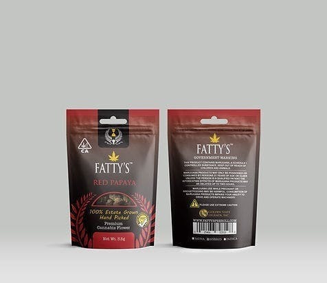 Red Papaya - 3.5g Fatty's Flower - image 1