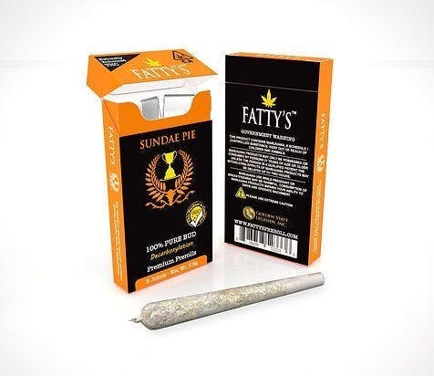 Sundae Pie - Fatty's Pre-Rolls 3pk (3g total) - image 1