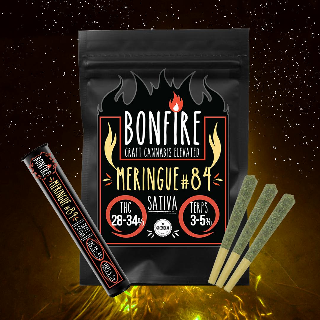 Bonfire Meringue #84 - 3x0.5g Pre-Rolls - Ontario - image 2