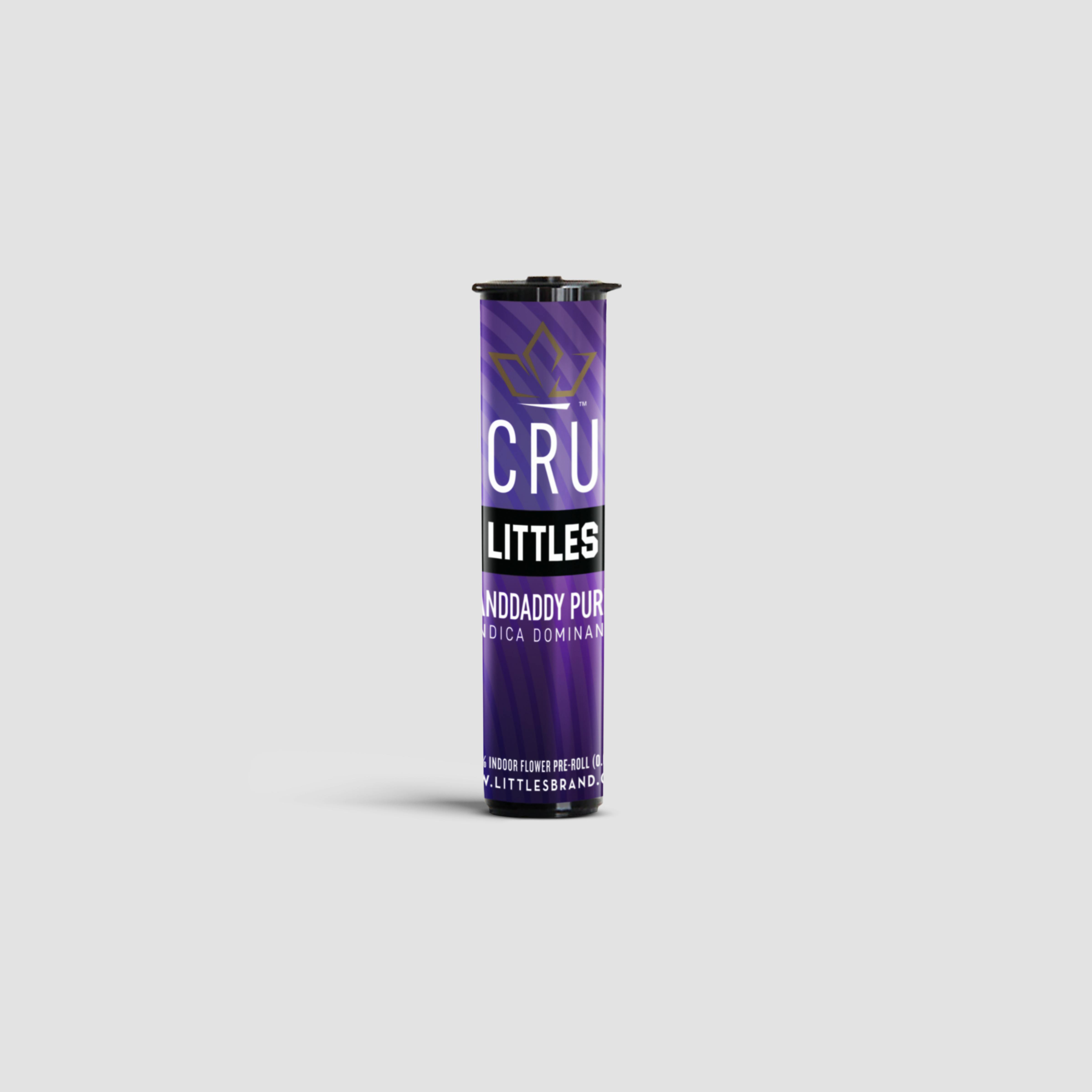 Grand Daddy Purple - CRU x LITTLES (0.5G Pre-Roll) - image 1