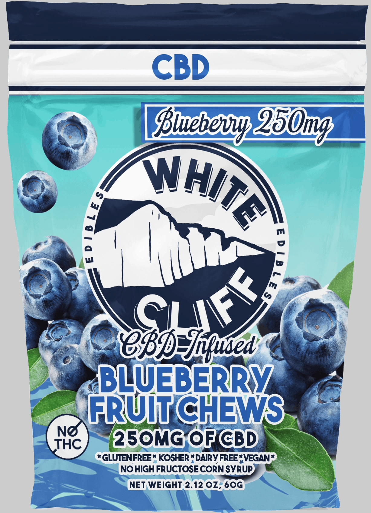 CBD Infused - Blueberry Fruit Chews - image 1