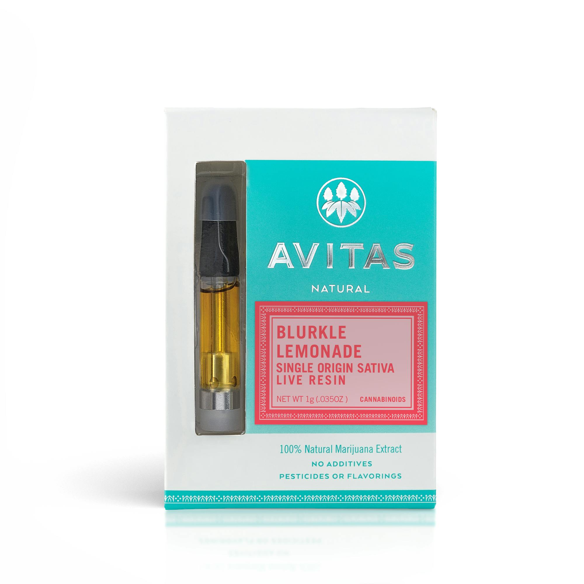 Blurkle Lemonade Live Resin Cartridge 1g - image 1