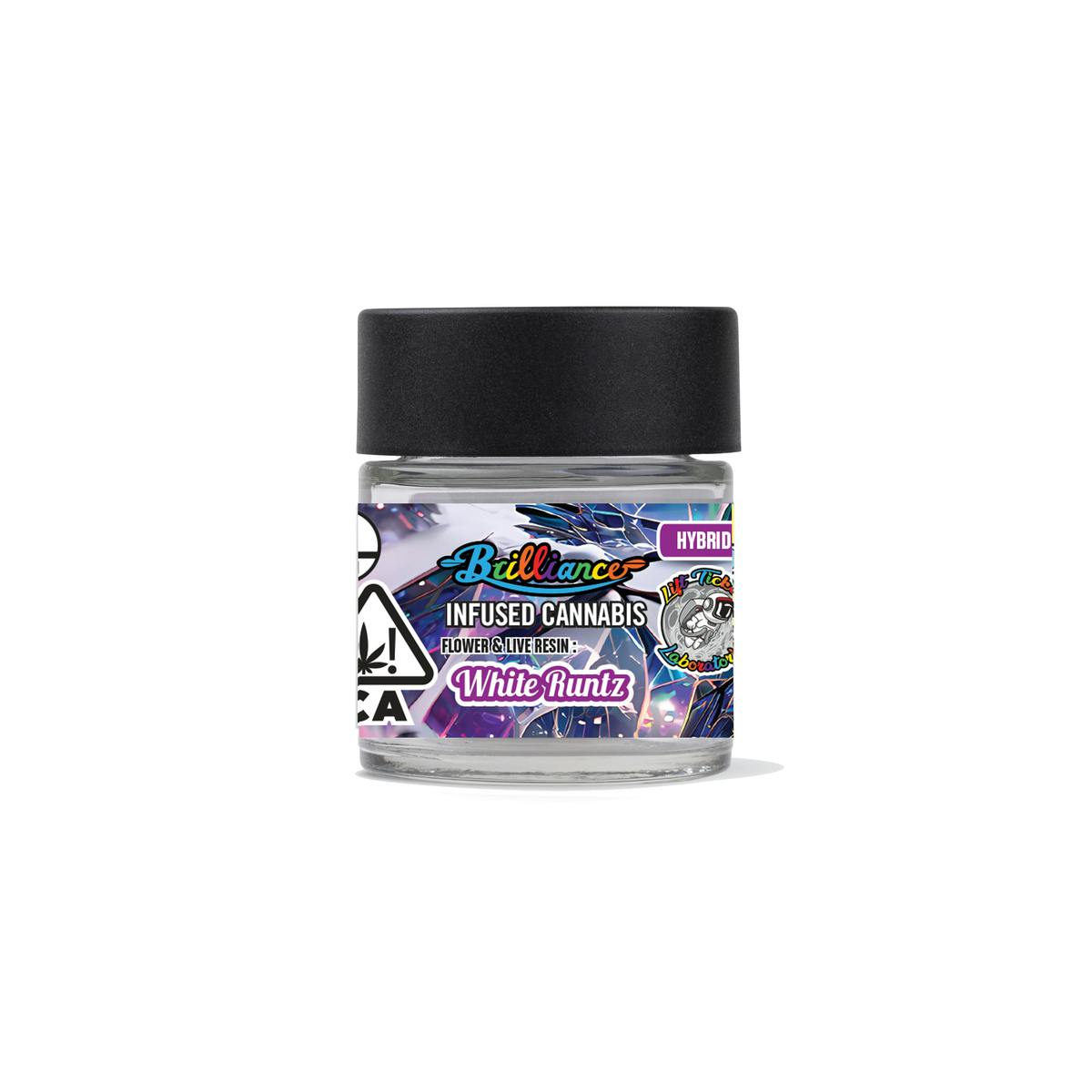 Brilliance 1g Infused Flower: White Runtz - image 1