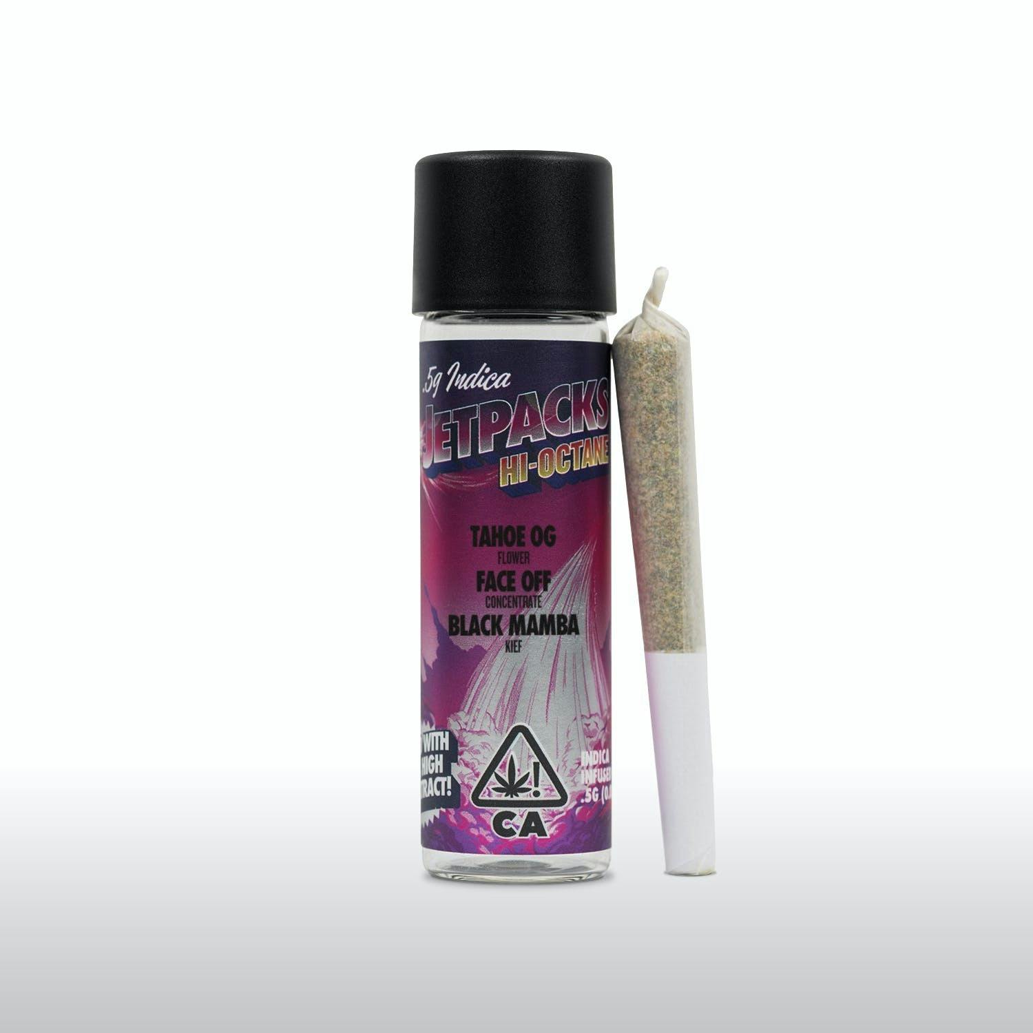 Tahoe OG / Face Off / Black Mamba Hi-Octane (0.5G Infused Pre-Roll) - image 1