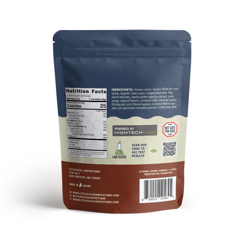 Full Spectrum Whiskey Caramel Sample Bag 10mg Total - image 2