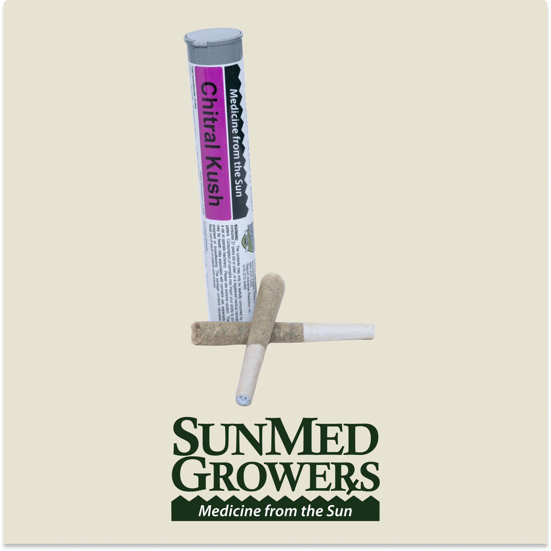 Chitral Kush Pre Roll 0.5g/2 Pack - image 1