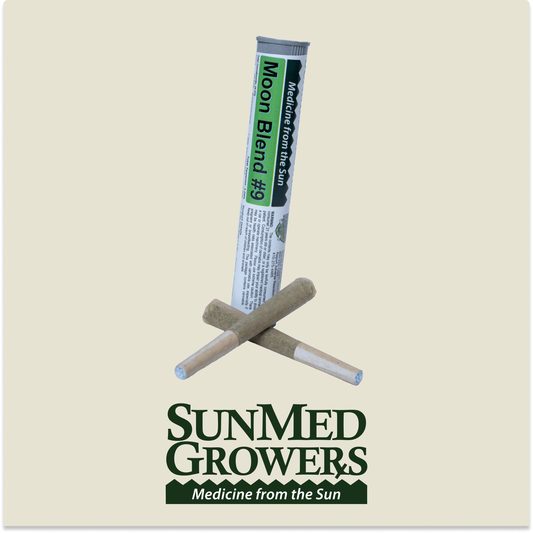 Moon Blend #9 Pre Roll 0.5g/2 Pack - image 1