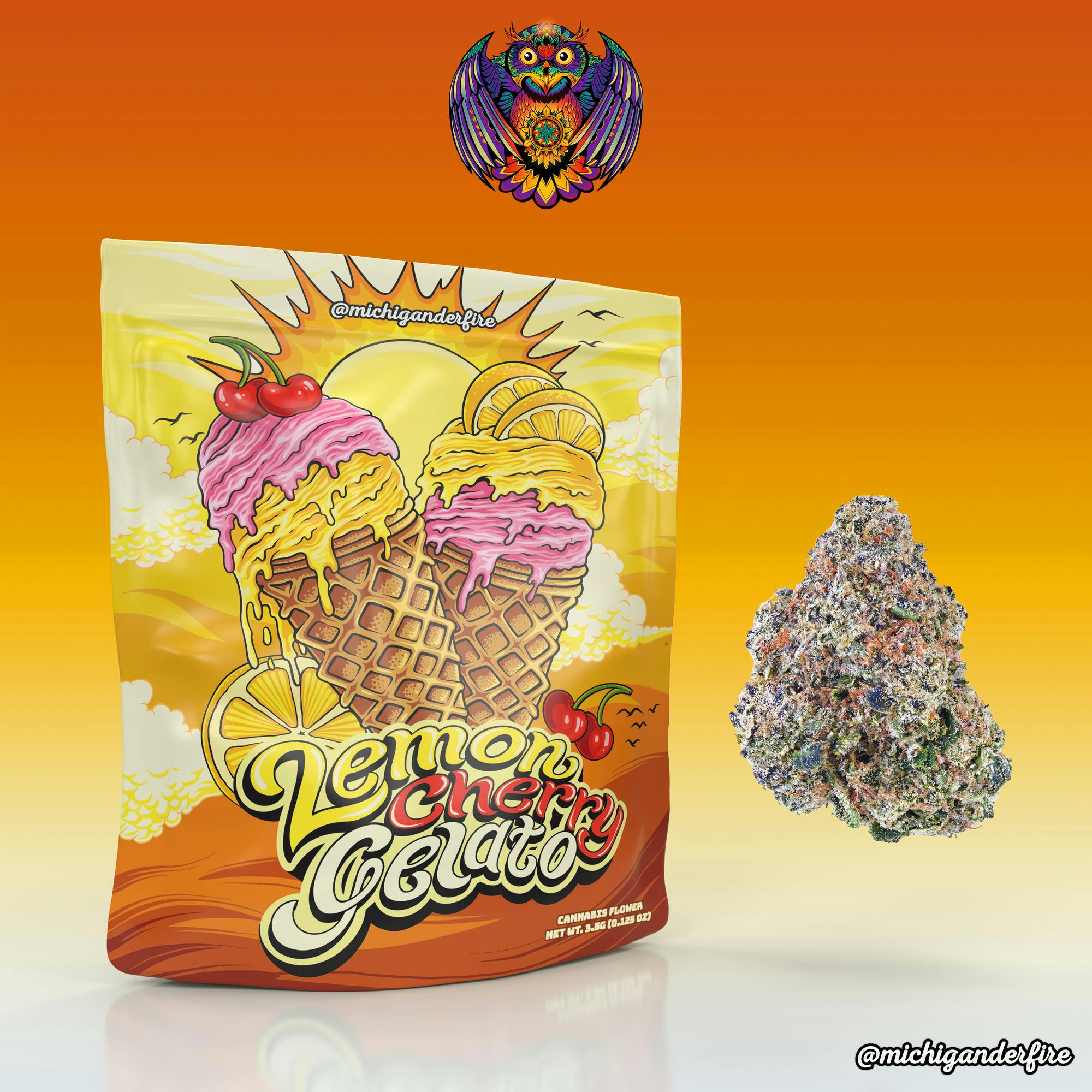 Michigander Fire - Lemon Cherry Gelato - image 1