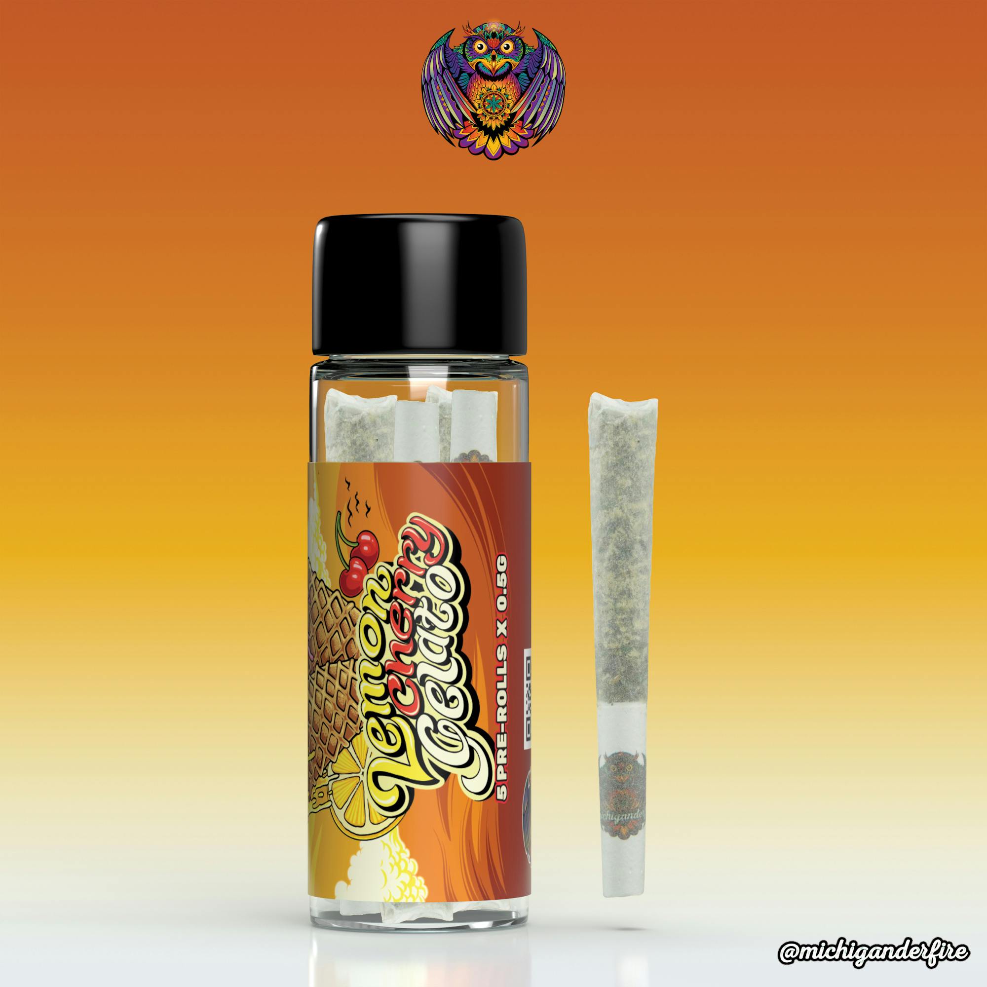 Michigander Fire - Lemon Cherry Gelato - image 1