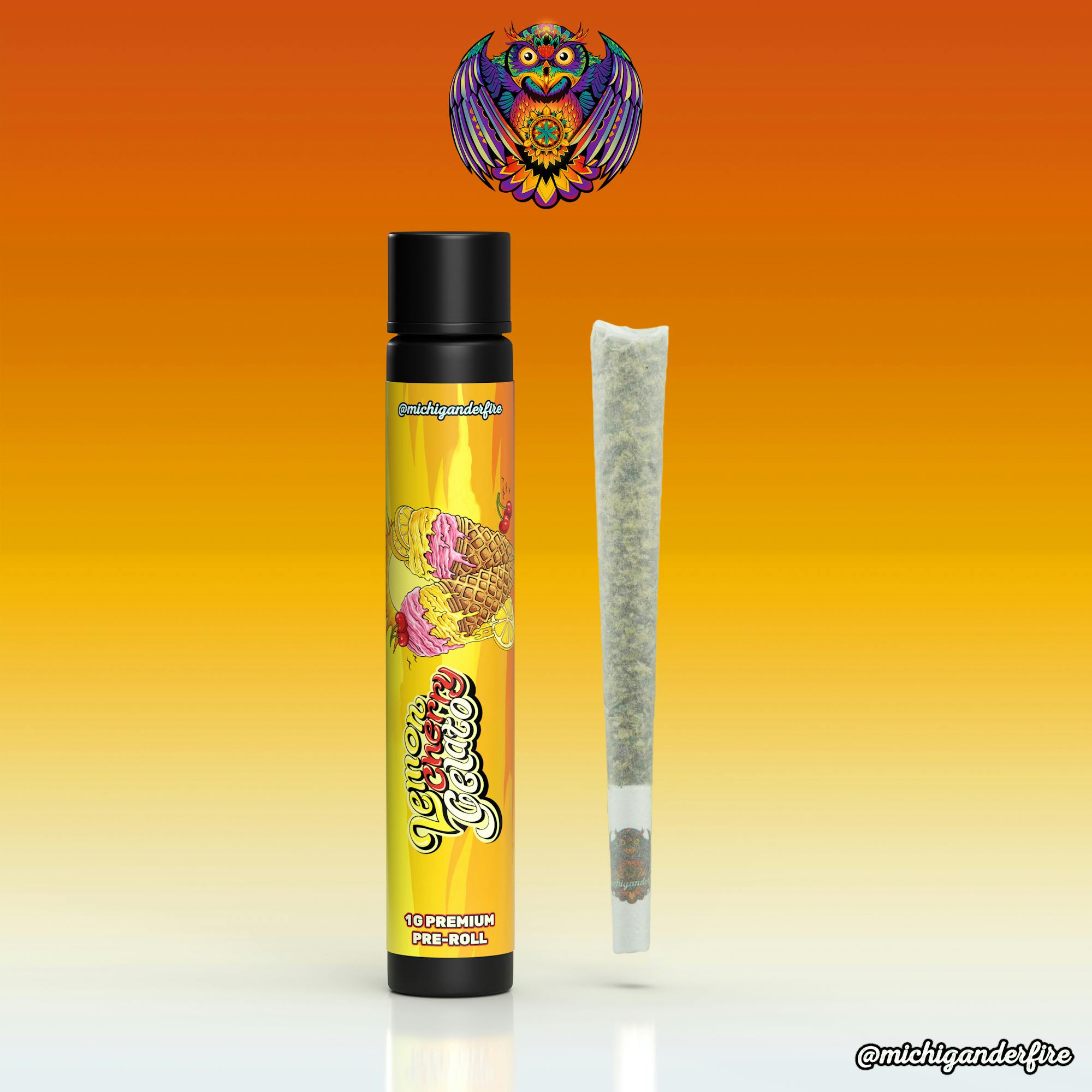 Michigander Fire - Lemon Cherry Gelato - image 1