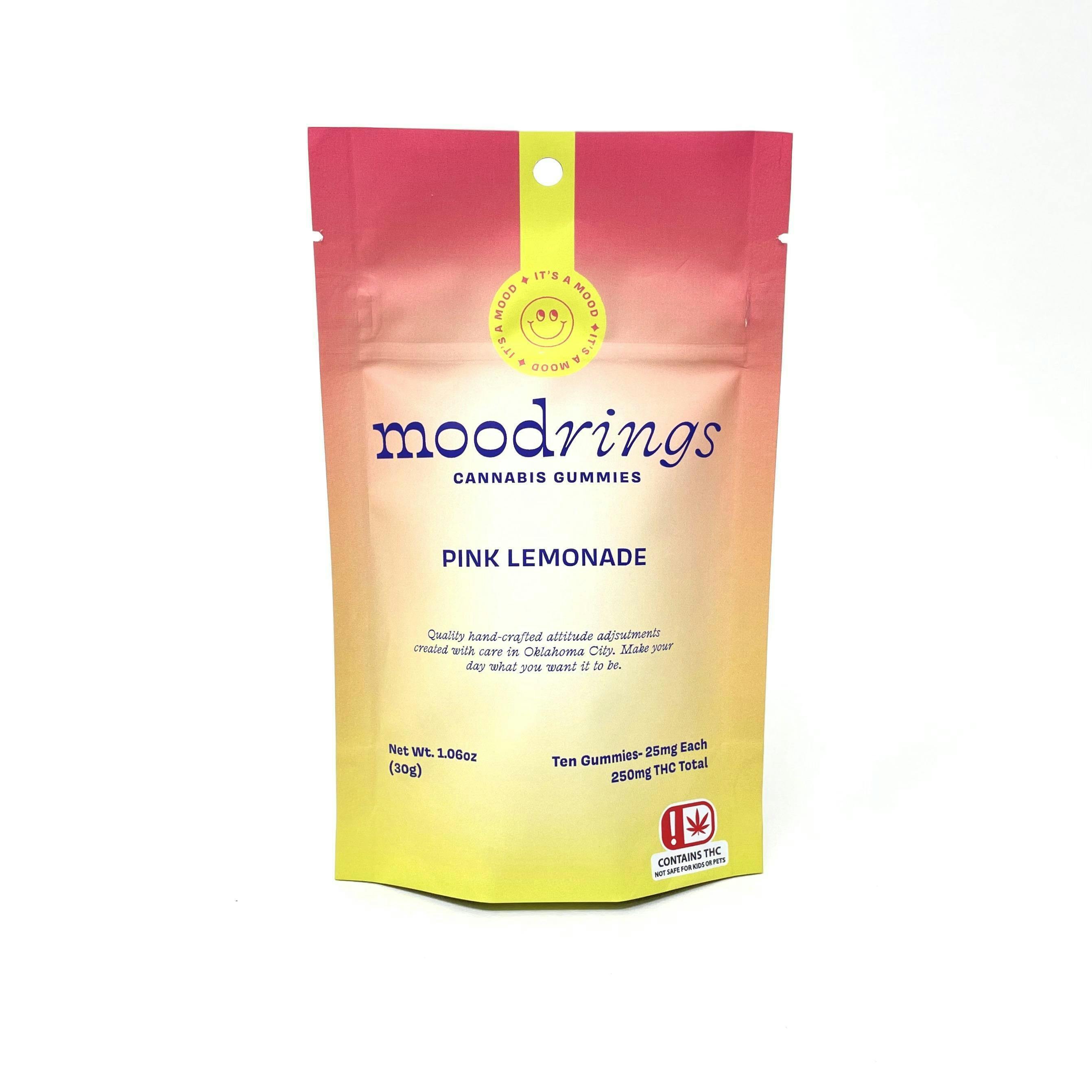 Mood Rings Gummies - 250mg - Pink Lemonade - image 1