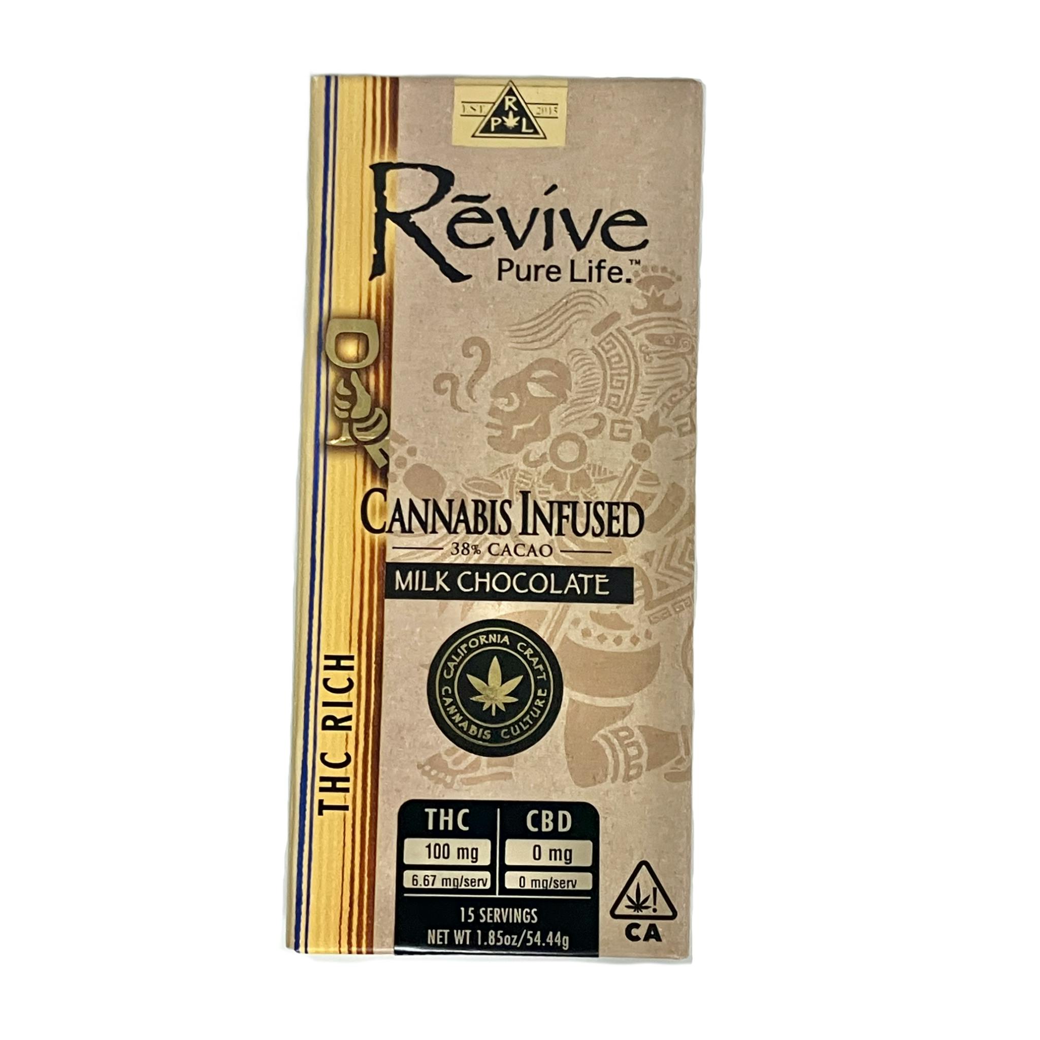 THC Rich - Rosin Infused Milk Chocolate (38% Cacao & 100 mg) - image 1