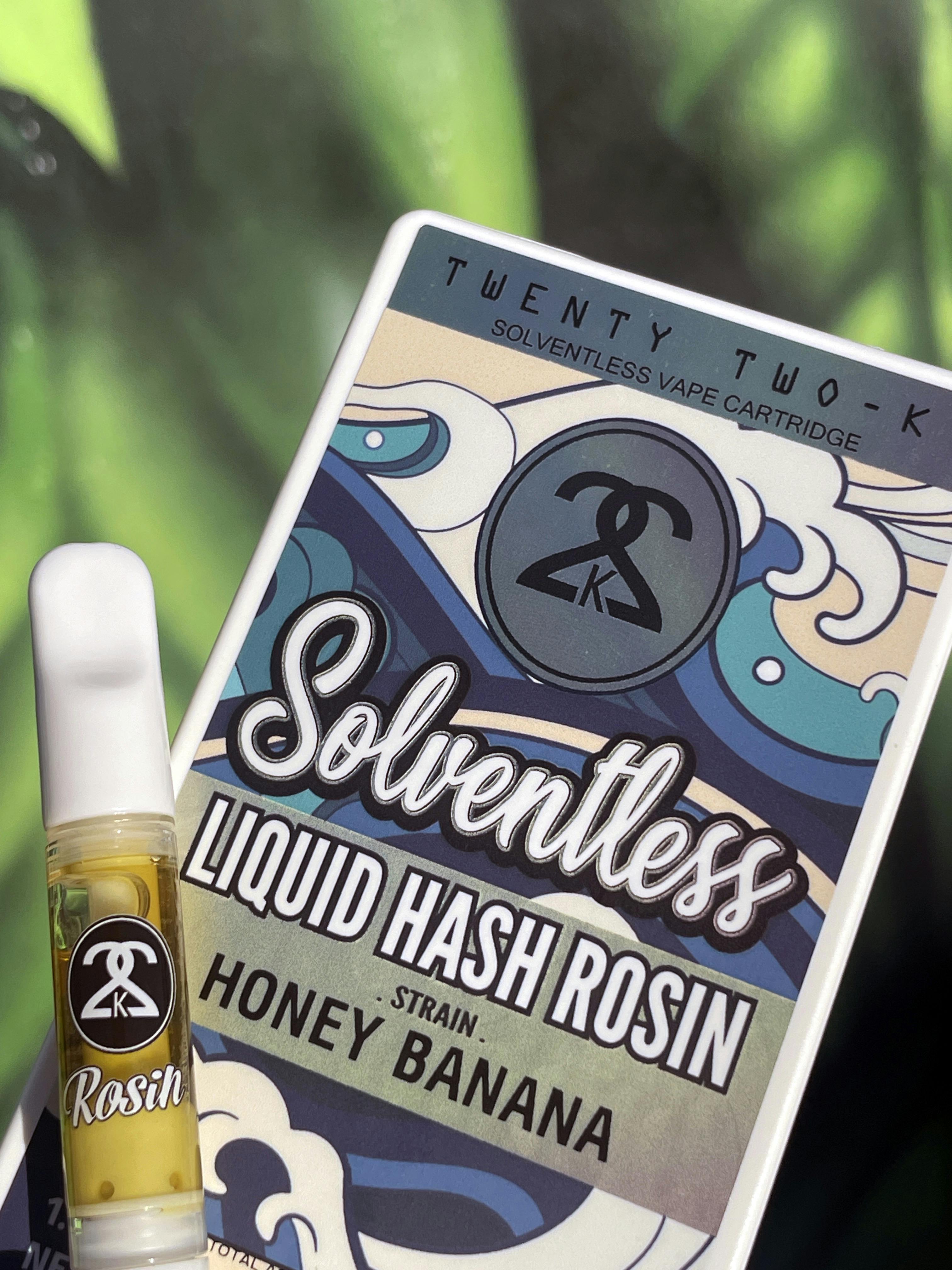 22K - Honey Banana - Liquid Hash Rosin 1.0ml Cartridge - image 1