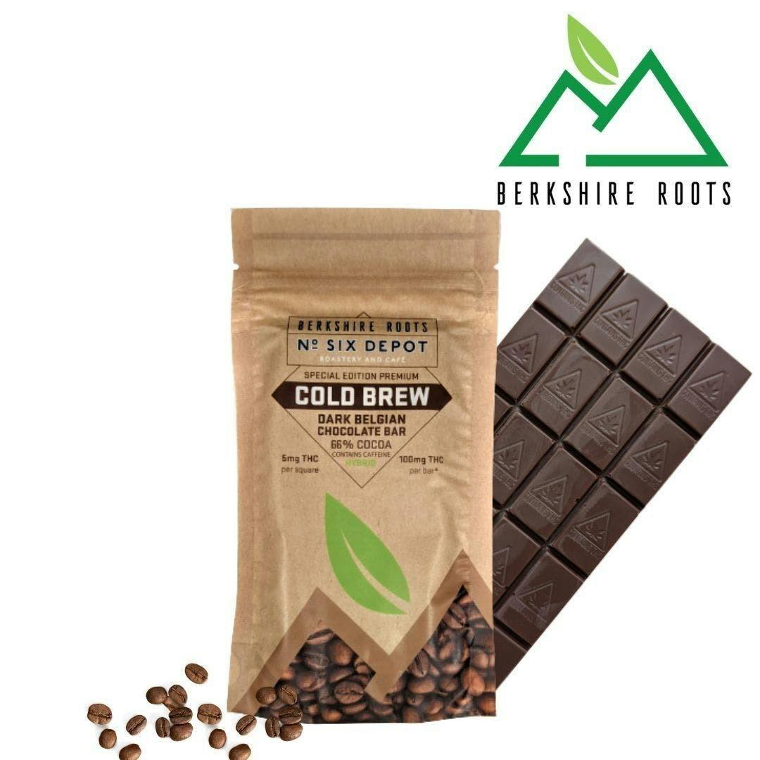 N° Six Depot Cold Brew Dark Chocolate Bar | 20ct ~5mg Each - image 1