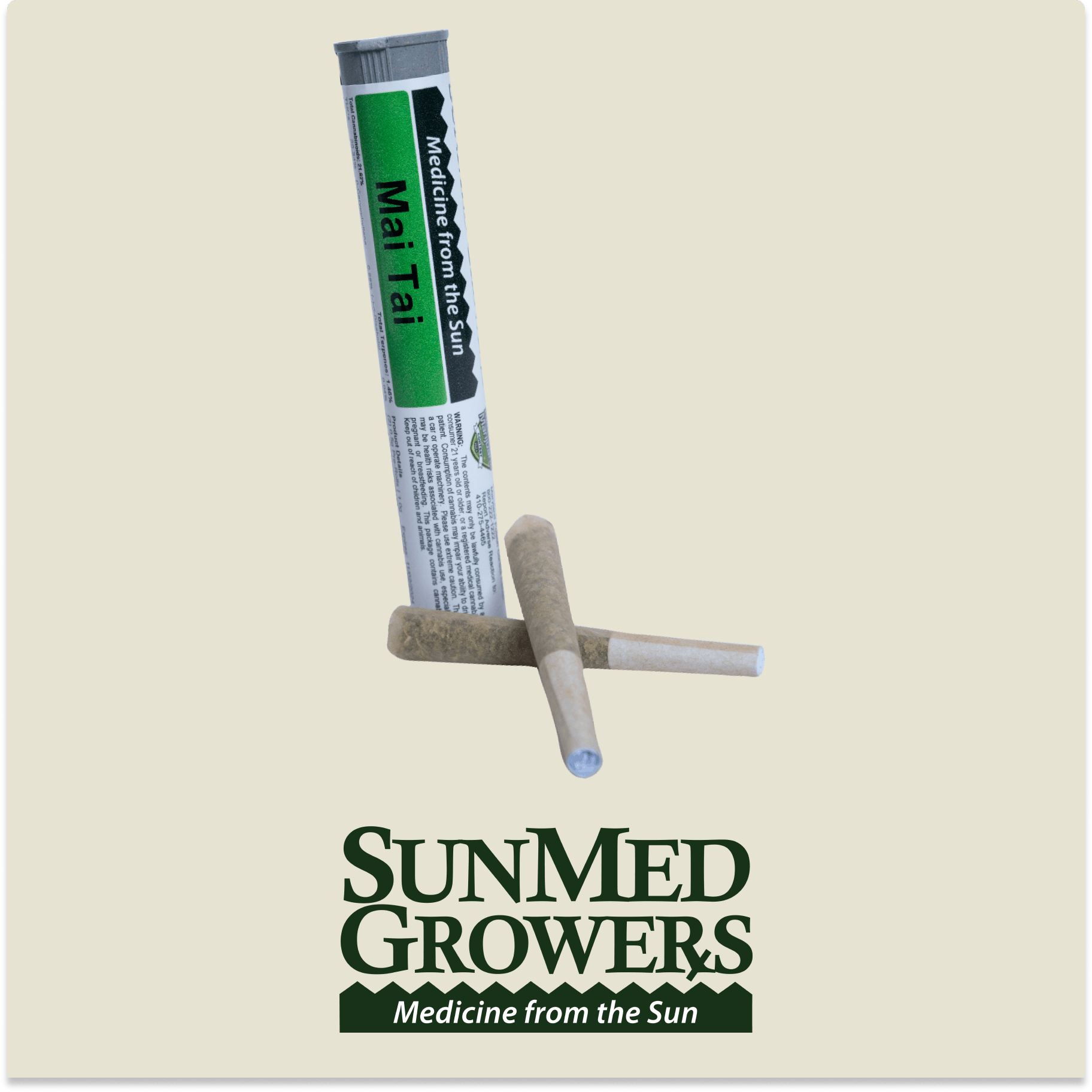 Mai Tai Pre Roll 0.5g/2 Pack - image 1