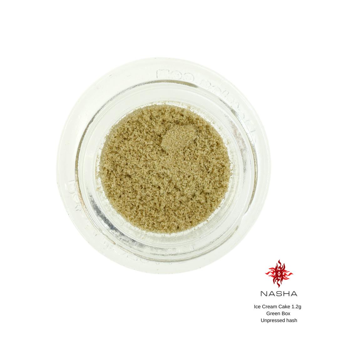 Ice Cream Cake 1.2g Green Unpressed Hash (Pacific Roots) - image 2