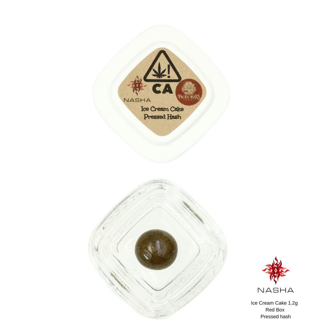 Ice Cream Cake 1.2g Red Pressed Hash (Pacific Roots) - image 3