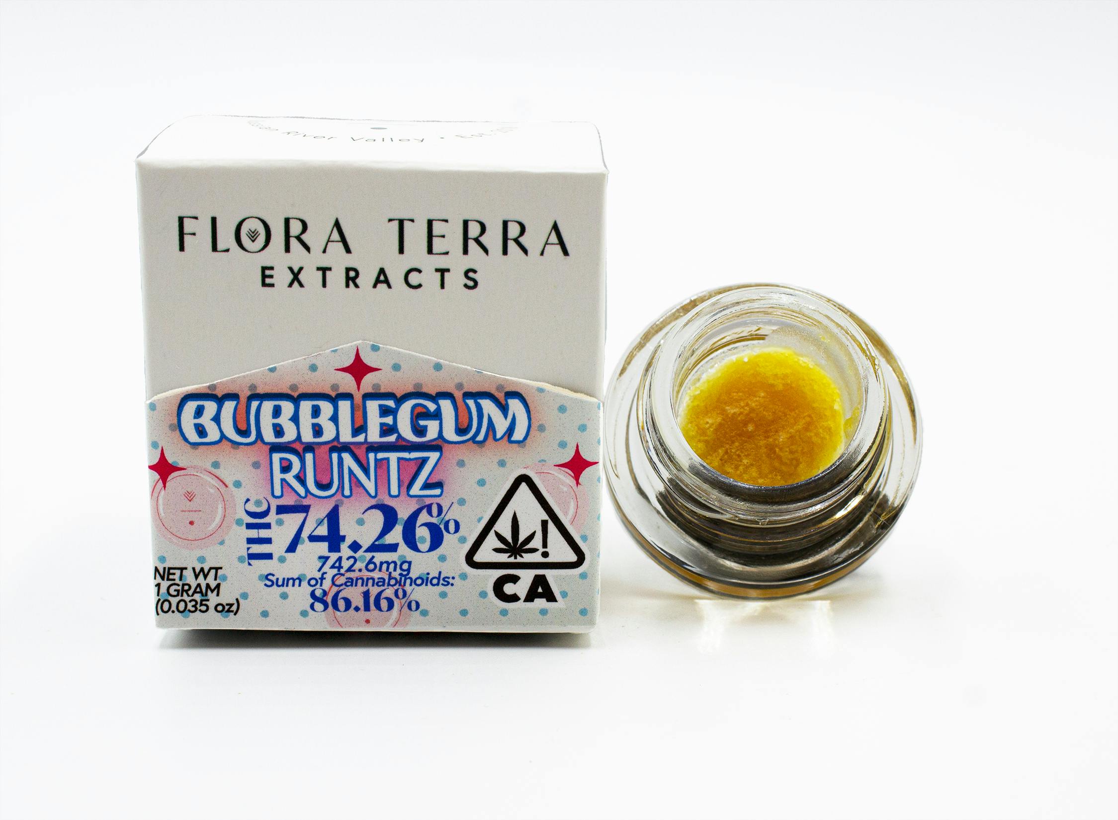 Flora Terra | Bubblegum Runtz | 1g Sugar - image 1