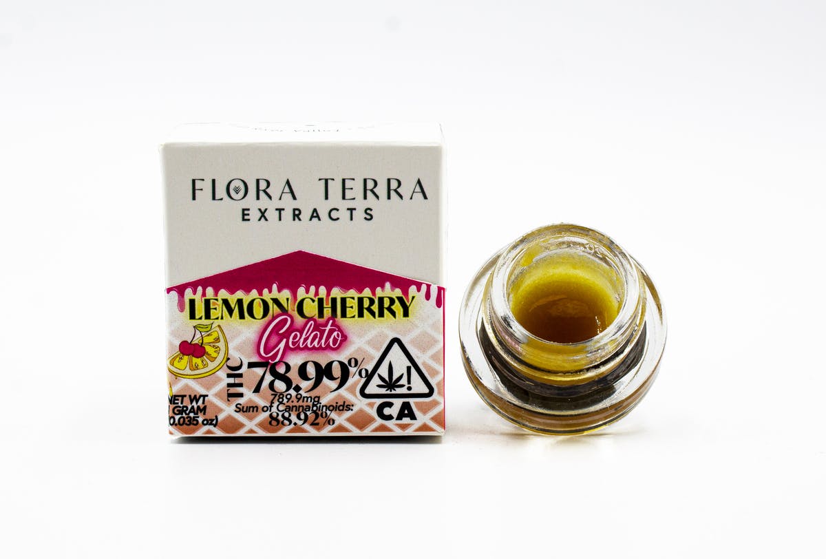 Flora Terra | Lemon Cherry Gelato | 1g Sugar - image 1