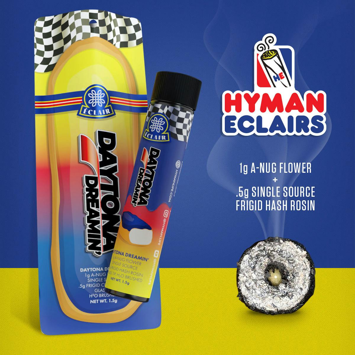Daytona Dreamin | 1.5G Eclair Handcraft | HYMAN | MED - image 1