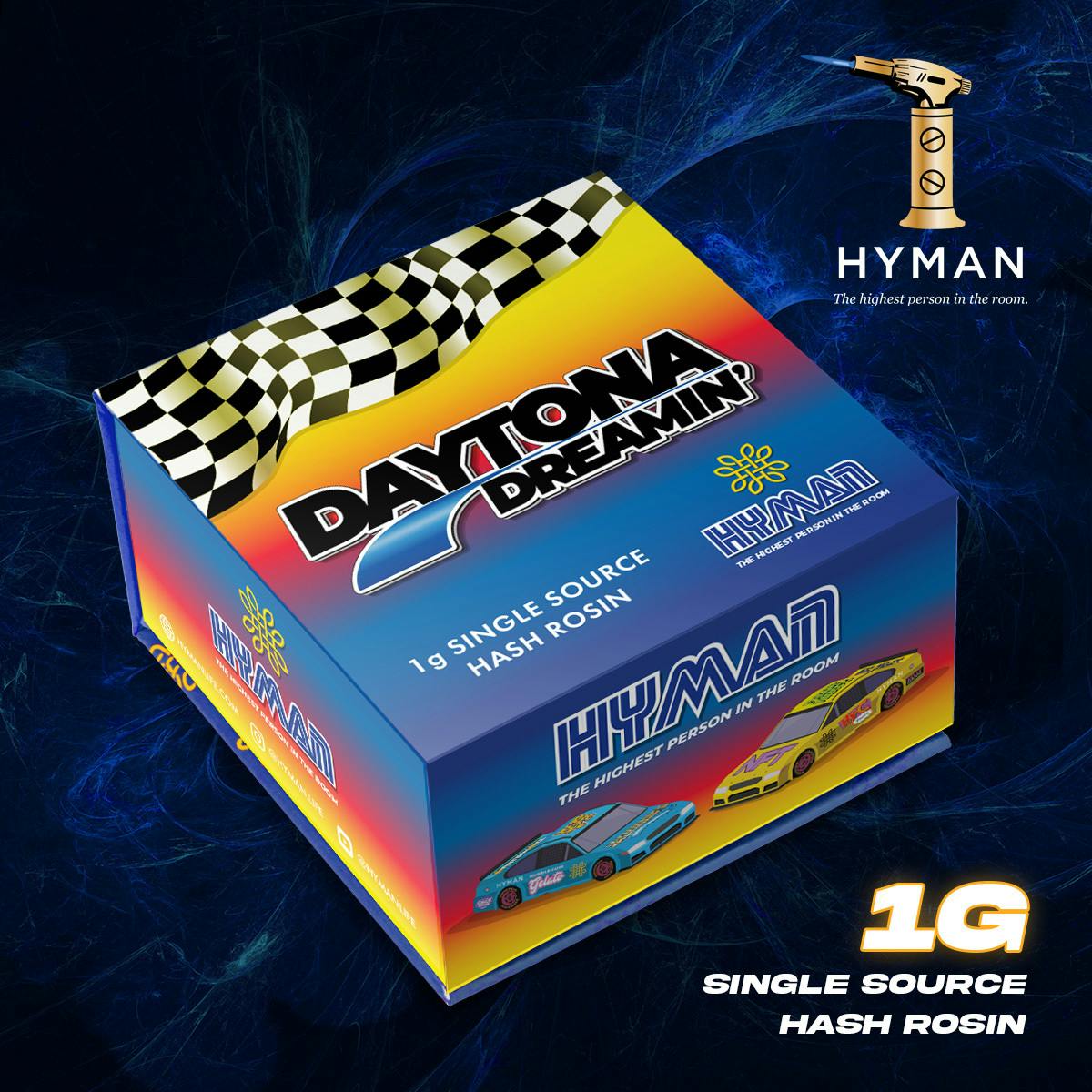 Daytona Dreamin | 1G Single Source Hash Rosin | HYMAN | MED - image 1