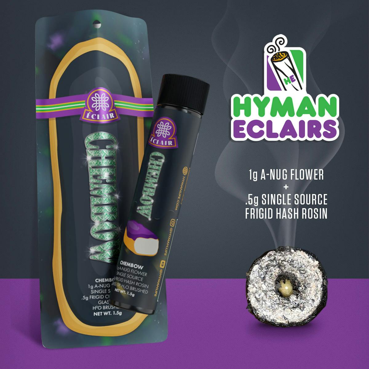 Chembow | 1.5G Eclair Handcraft | HYMAN | MED - image 1